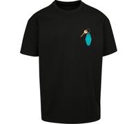 T-Shirt "Upscale by Mister Tee Unisex California Motel Oversize Tee", Damen, Gr. XL, schwarz, 100% Baumwolle, UPSCALE BY MISTER TEE, unifarben, oversize, Rundhals, Shirts T-Shirt (34536668-XL) schwarz