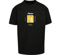 sportliches Mister Tee Herren T-Shirt Oversize 240 g/m² mit Baumwolle Schwarz XL