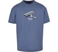 MT Upscale T-Shirt CCTV Oversize Tee Vintageblue-S