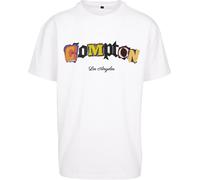 Mister Tee Compton L.a. Oversize Kurzarm-t-shirt XS White