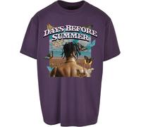 MT Upscale T-Shirt Days Before Summer Oversize Tee Purplenight-2XL