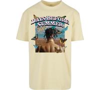 MT Upscale T-Shirt Days Before Summer Oversize Tee Soft Yellow-L