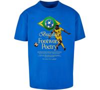 MT Upscale T-Shirt Footwork Poetry Oversize Tee MT3222 Cobalt Blue-2XL