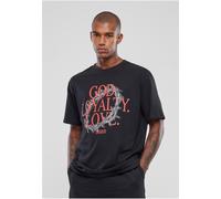 Mister Tee T-Shirt Upscale by Mister Tee Unisex God Loyalty Love Oversize Tee Gr. XS, schwarz