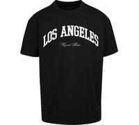 MT Upscale T-Shirt L.A. College Oversize Tee Black-XS