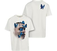 MT Upscale T-Shirt Le Papillon Oversize Tee Blancwhite-4XL