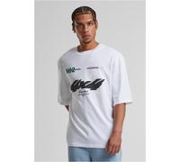 MT Upscale T-Shirt Motorsport Heavy Oversize Sleeve Tee MT3191 White-XL