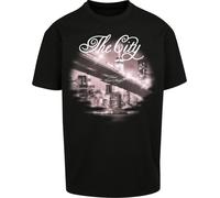 MT Upscale T-Shirt The City Oversize Tee Black-M