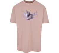 Mister Tee Herren MT1977-Vive la Liberte Oversize Tee T-Shirt, duskrose, XL