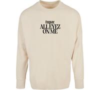 MT X Artist 2Pac All Eyez on me Tracklist Cut On Longsleeve MT3359 Sand-2XL