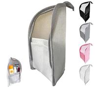 Mtjbfv klartäschchen klare Kosmetiktasche mit Griff und fächern,klartäschen | stand up waterproof toiletry bag,stehender kulturbeutel,tragbar,leicht,Reise-Organizer mit Zahnbürstenhalter,wasserdichte EVA