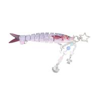Mtlavishness Fisch-Schlüsselanhänger, Köder-Schlüsselanhänger, kleiner Fisch-Schlüsselanhänger, kreativer kleiner Fisch-Anhänger, Rucksack-Anhänger