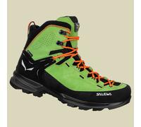 Salewa Wanderschuhe MTN Trainer 2 Mid GTX (Alpine, Veloursleder, wasserdicht) grün Herren, Größe Euro (US) 45 (11,5)