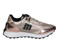MTNG | Mustang Zinc Damen Sneaker - Goldfarbener Sportschuh mit rosa Details - Schnürsneaker - Herausnehmbare Sohle mit Starfit Technologie - Komfort-