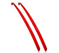MTS care Finley Ergoflex Schuhlöffel 70cm 2 Stück Set | Kunststoff, Schuhanzieher, Shoe Horn, rückenschonende Schuh-Anziehhilfe, unzerbrechlich und flexibel