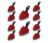 MTS care LISA Basic Velours Pumps Größe 36-38 - Schaumstoff Schuhspanner für Damen 5 Paar Set- Schuhstrecker hält Schuhe in Form - perfekte Passform & Frische