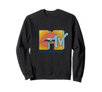 MTV-Logo-Farbverlauf mit Lippen Sweatshirt