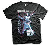 MTV Offizielles Lizenzprodukt Moon Man Herren T-Shirt (Schwarz), X-Large