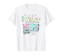 MTV Retro Neon Eighties Boom Box MTV Logo T-Shirt