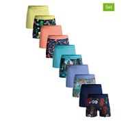 Muchachomalo 10er-Set: Boxershorts in Bunt - Größe 4XL | Herren Waesche