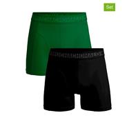 Muchachomalo 2er-Set: Boxershorts in Schwarz - Größe 3XL | Herren Waesche