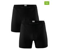 Muchachomalo 2er-Set: Boxershorts in Schwarz - Größe M | Herren Waesche