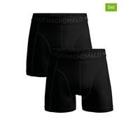 Muchachomalo 2er-Set: Boxershorts in Schwarz - Größe XL | Herren Waesche