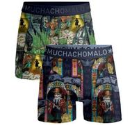 Muchachomalo 2P Puss Boots Wizard Oz Boxer Mixed Baumwolle Large Herren