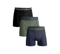 Muchachomalo Shorts 3er-Pack Solid 186 - Größe XXL Dunkelgrün XXL