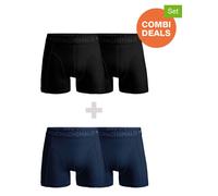 Muchachomalo 4er-Set: Boxershorts in Schwarz - Größe 3XL | Herren Waesche