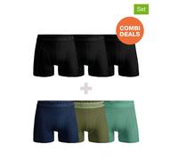 Muchachomalo 6er-Set: Boxershorts in Bunt - Größe S | Herren Waesche