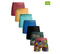 Muchachomalo 7er-Set: Boxershorts in Bunt - Größe 3XL | Herren Waesche