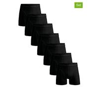 Muchachomalo 7er-Set: Boxershorts in Schwarz - Größe L | Herren Waesche