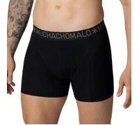 Muchachomalo 7P Hello Moonlight Boxer Schwarz Bambus Small Herren