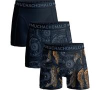 Muchachomalo Boxershorts 3er-Pack Circle Of Life - Größe XL Dunkelblau XL