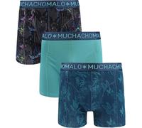 Muchachomalo Boxershorts 3er-Pack Flamingo - Größe S Grün S