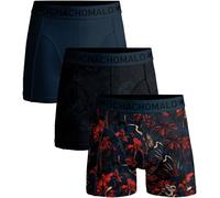 Muchachomalo Boxershorts 3er-Pack Palmbirds - Größe L Dunkelblau L
