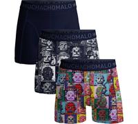 Muchachomalo Boxershorts 3er-Pack Robot Heads - Größe XL Dunkelblau XL