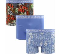 Muchachomalo Boxershorts 3er-Pack Tiki - Größe L Blau L