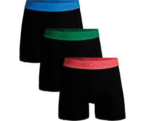 Muchachomalo Boxershorts Microfiber 3er-Pack 36 - Größe XXL Schwarz XXL