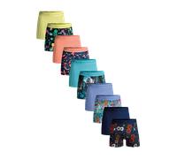 Muchachomalo MUCHACHOMMUCHACHOMALO Boxershorts für Herren, Baumwollunterwäsche für Herren, 10 Stück, bedruckte Boxershorts mit klassischem Schnitt mit elastischem Bund