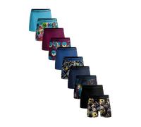 Muchachomalo Boxershorts 10-Pack Print Solid - Größe S Multicolour S
