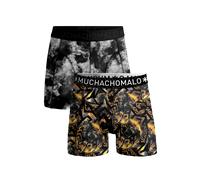 Muchachomalo 2er-Set: Boxershorts in Schwarz - Größe L | Herren Waesche