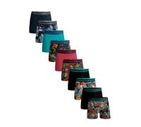 Muchachomalo Herren Boxershorts, Baumwoll Herrenunterwäsche, Multipack 10er Pack, Boxershorts mit Print, Klassische Passform, mit elastischem Bund