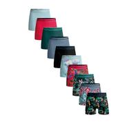 Muchachomalo Herren Boxershorts, Baumwoll Herrenunterwäsche, Multipack 10er Pack, Boxershorts mit Print, Klassische Passform, mit elastischem Bund