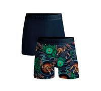 Muchachomalo Herren Boxershorts, Baumwoll Herrenunterwäsche, Multipack 2er Pack, Boxershorts mit Print, Klassische Passform, mit elastischem Bund