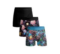 Muchachomalo Herren Boxershorts, Baumwoll Herrenunterwäsche, Multipack 3er Pack, Boxershorts mit Print, Klassische Passform, mit elastischem Bund