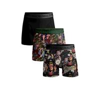 Muchachomalo Herren Boxershorts, Baumwoll Herrenunterwäsche, Multipack 3er Pack, Boxershorts mit Print, Klassische Passform, mit elastischem Bund
