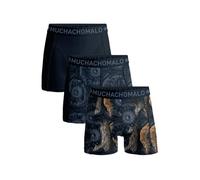 Muchachomalo Boxershorts 3er-Pack Circle Of Life - Größe L Dunkelblau L