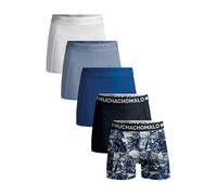 Muchachomalo Herren Boxershorts, Baumwoll Herrenunterwäsche, Multipack 5er Pack, Boxershorts mit Print, Klassische Passform, mit elastischem Bund